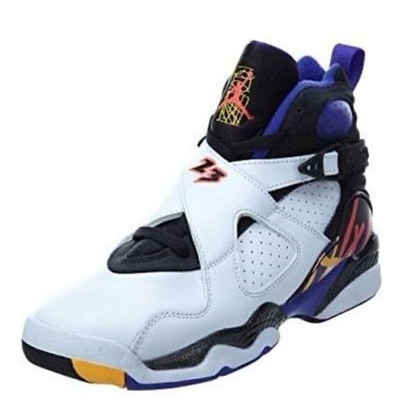 Nike Mens 8.5 Air Jordan Retro Three Peat Sneaker Multicolor Athletic Streetwear main image 5